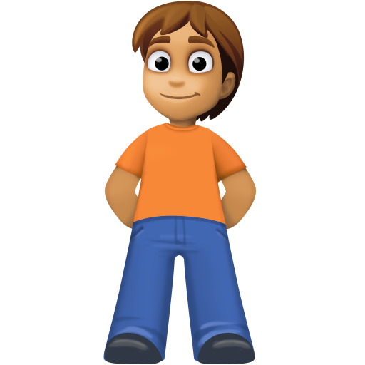 Person Standing: Medium Skin Tone, the design in this release