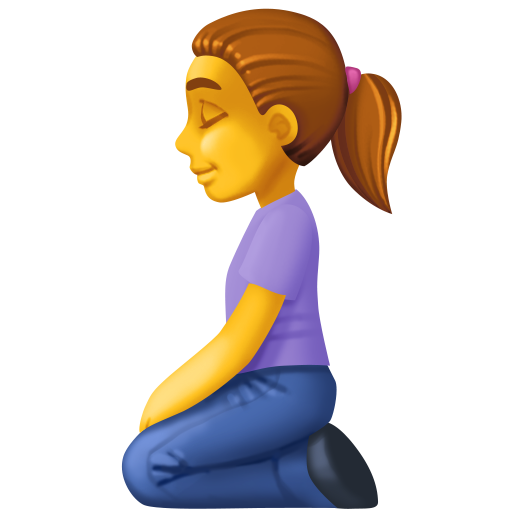 Woman Kneeling, the design in this release