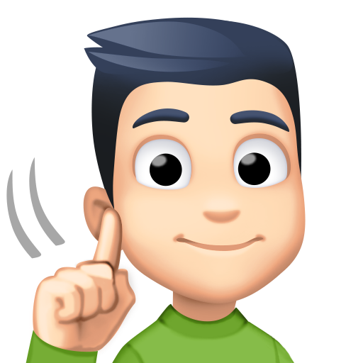 Deaf Man: Light Skin Tone, the design in this release
