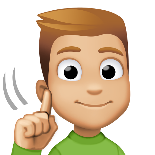 Deaf Man: Medium-Light Skin Tone, the design in this release