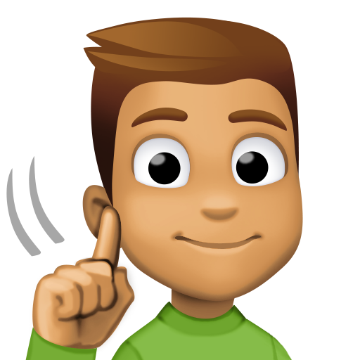 Deaf Man: Medium Skin Tone, the design in this release