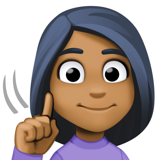 Deaf Woman: Medium-Dark Skin Tone, the design in this release