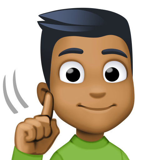 Deaf Man: Medium-Dark Skin Tone, the design in this release