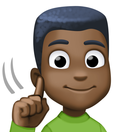 Deaf Man: Dark Skin Tone, the design in this release