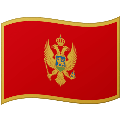 Flag: Montenegro as drawn by Google in 15.0