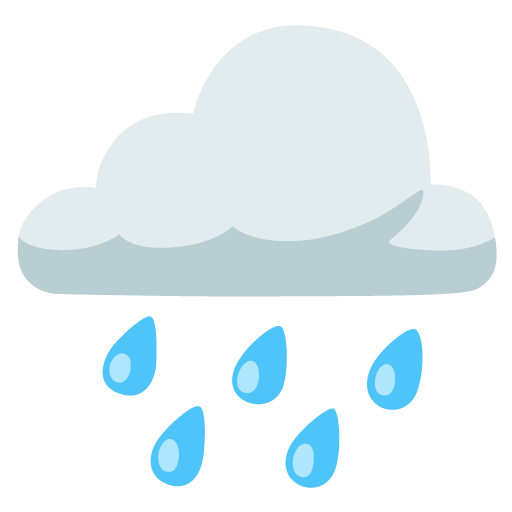 Cloud with Rain as drawn by Google in 15.0