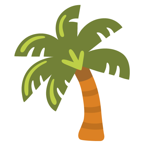 Palm Tree as drawn by Google in 15.0