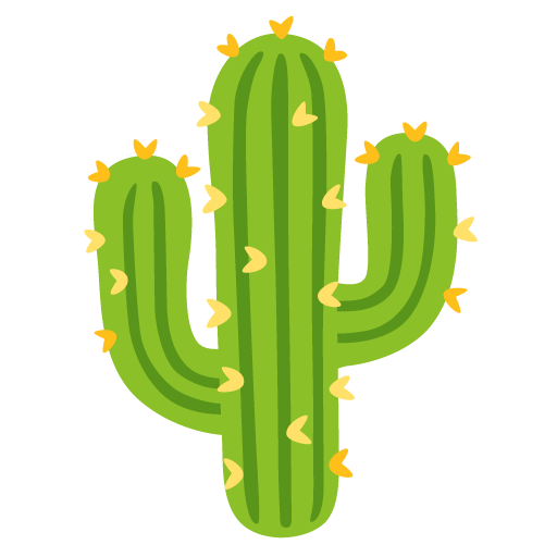 Cactus as drawn by Google in 15.0