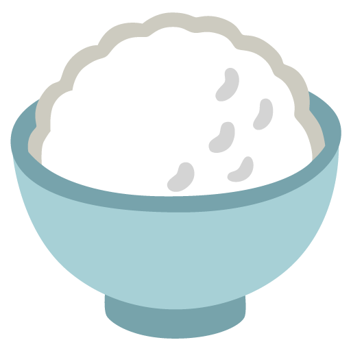 Cooked Rice as drawn by Google in 15.0