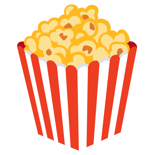 Popcorn as drawn by Google in 15.0