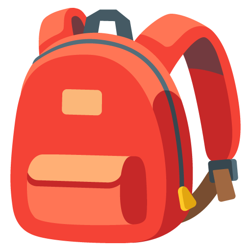 Backpack as drawn by Google in 15.0