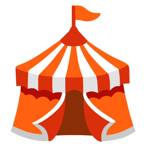 Circus Tent as drawn by Google in 15.0