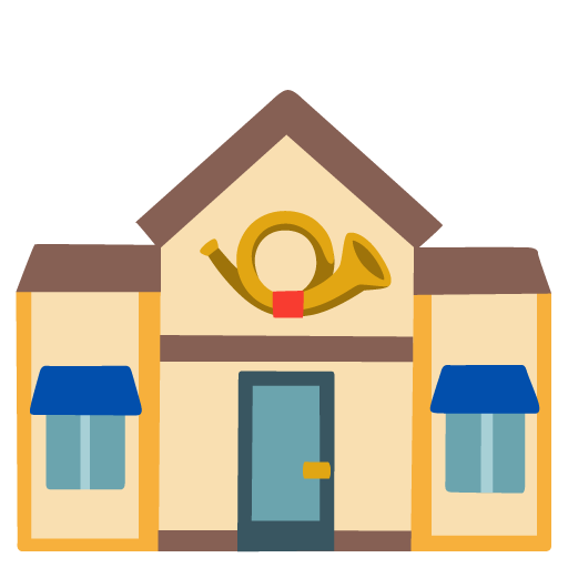 Post Office as drawn by Google in 15.0