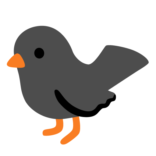 Black Bird as drawn by Google in 15.0
