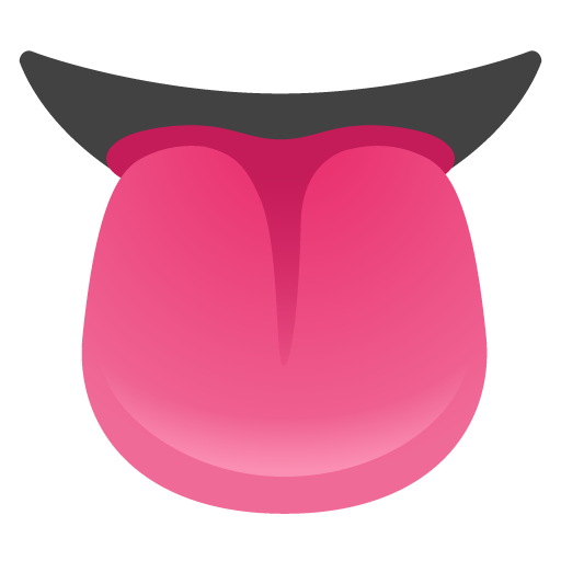 Tongue as drawn by Google in 15.0