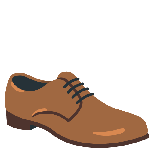 Man’s Shoe as drawn by Google in 15.0