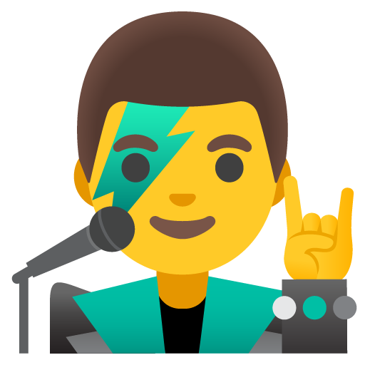 Man Singer as drawn by Google in 15.0