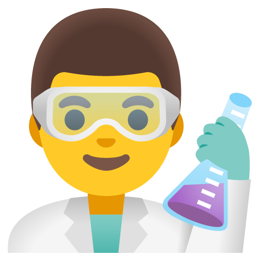 Man Scientist as drawn by Google in 15.0