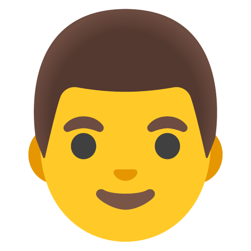 Man as drawn by Google in 15.0