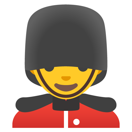 Man Guard as drawn by Google in 15.0