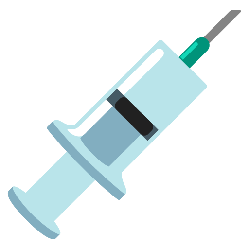 Syringe as drawn by Google in 15.0