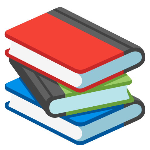 Books as drawn by Google in 15.0