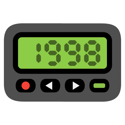 Pager as drawn by Google in 15.0