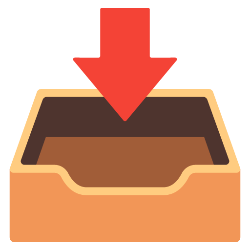 Inbox Tray as drawn by Google in 15.0