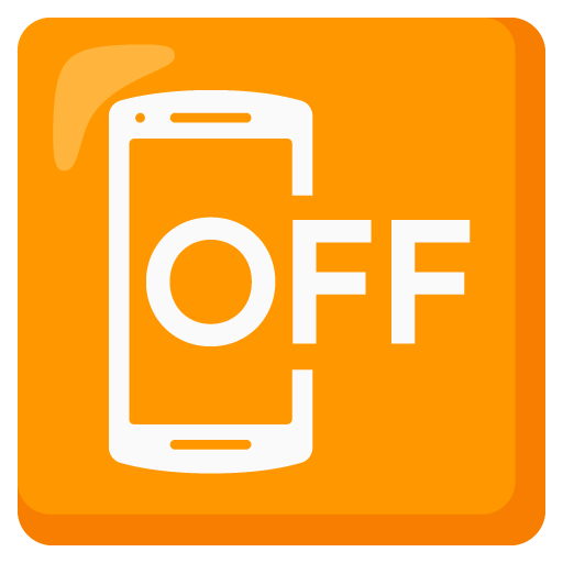 Mobile Phone Off as drawn by Google in 15.0