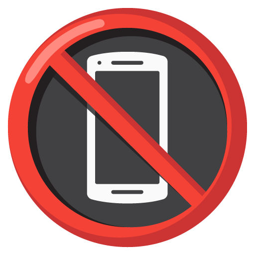 No Mobile Phones as drawn by Google in 15.0