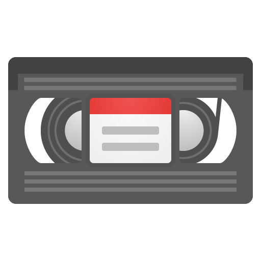 Videocassette as drawn by Google in 15.0