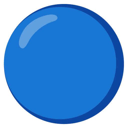 Blue Circle as drawn by Google in 15.0