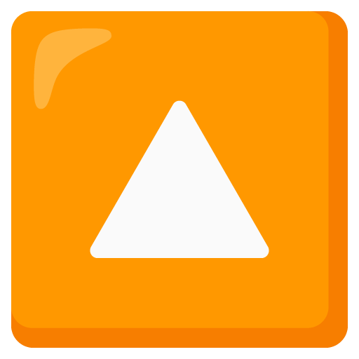 Upwards Button as drawn by Google in 15.0