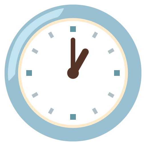 One O’clock as drawn by Google in 15.0