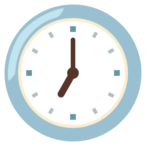 Seven O’clock as drawn by Google in 15.0