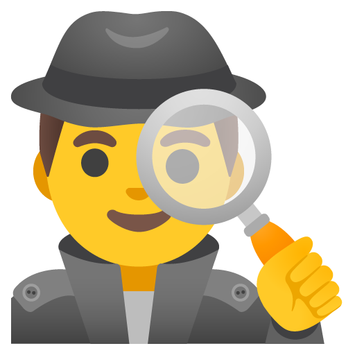 Man Detective as drawn by Google in 15.0