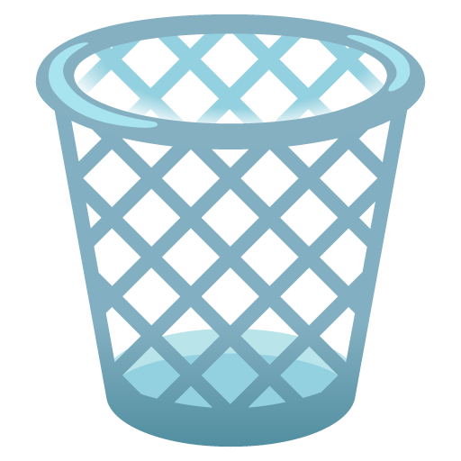Wastebasket as drawn by Google in 15.0