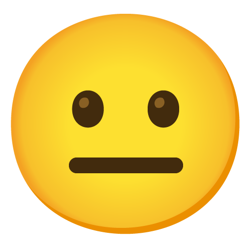 Neutral Face as drawn by Google in 15.0