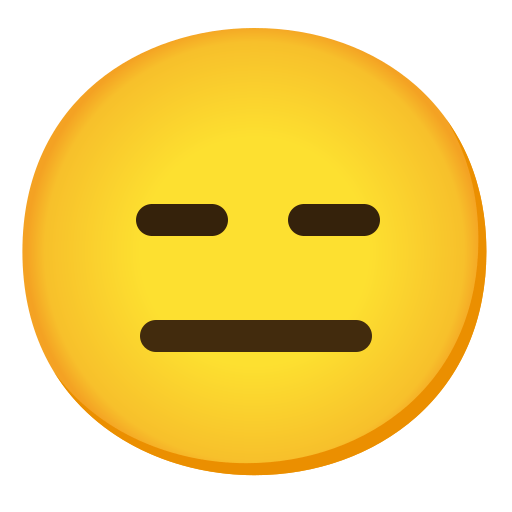 Expressionless Face, the previous design
