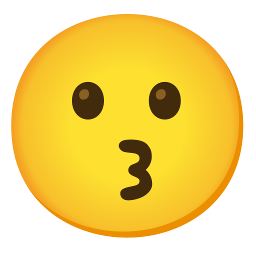 Kissing Face, the previous design