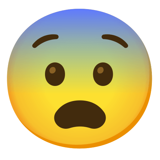 Fearful Face, the previous design