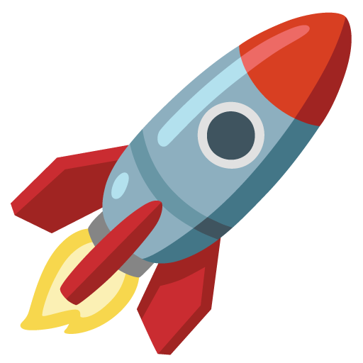 Rakete as drawn by Google in 15.0