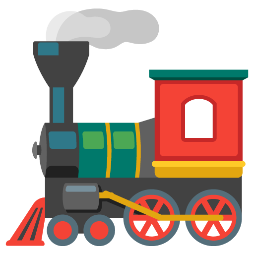 Locomotora De Vapor as drawn by Google in 15.0