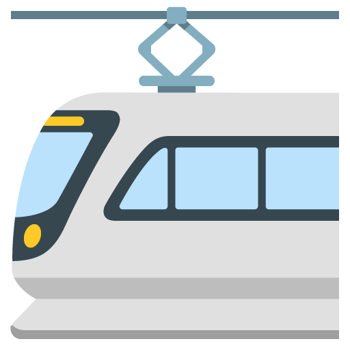 Light Rail as drawn by Google in 15.0