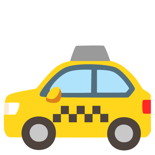 Taxi as drawn by Google in 15.0