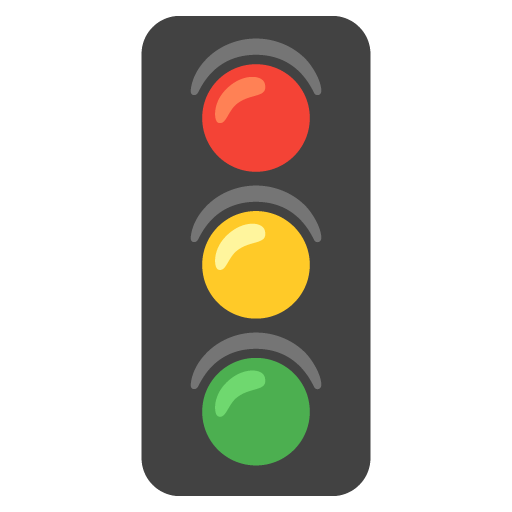 Vertical Traffic Light as drawn by Google in 15.0