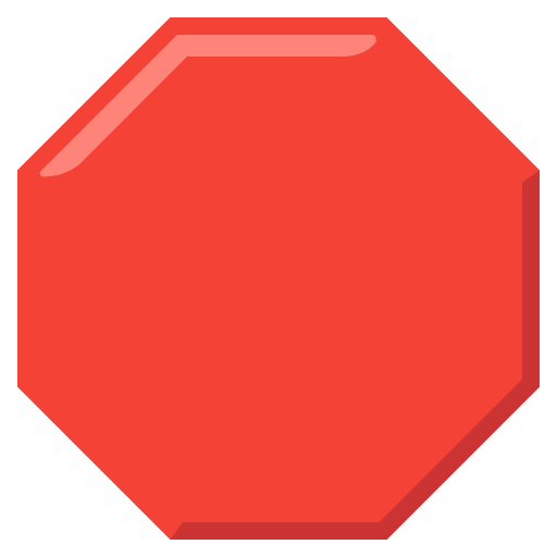 Stop Sign as drawn by Google in 15.0
