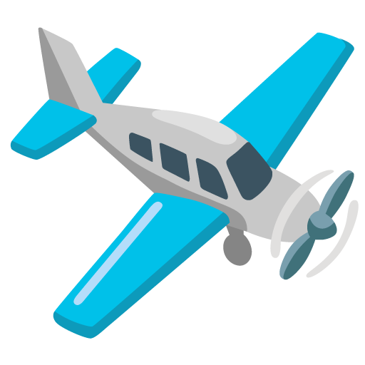 Small Airplane as drawn by Google in 15.0
