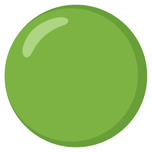 Green Circle as drawn by Google in 15.0