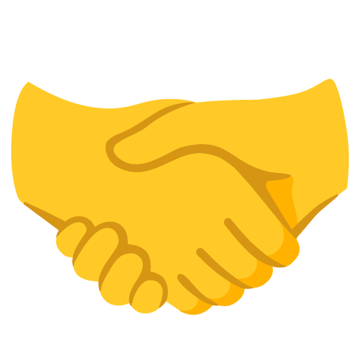 Handshake as drawn by Google in 15.0